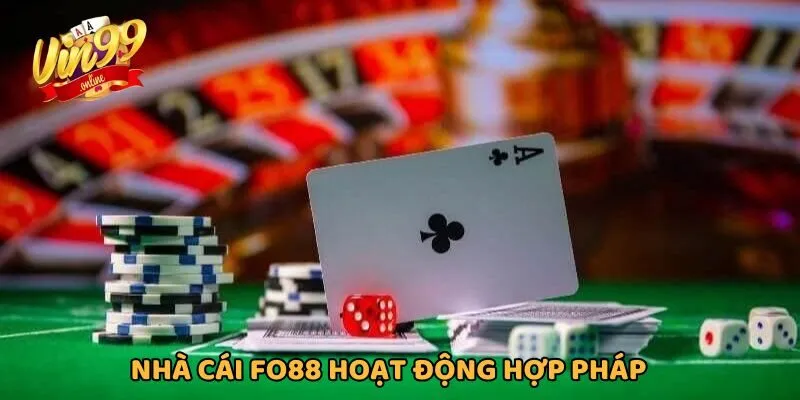 Nhà cái FO88 bảo trợ hợp pháp từ CERA
